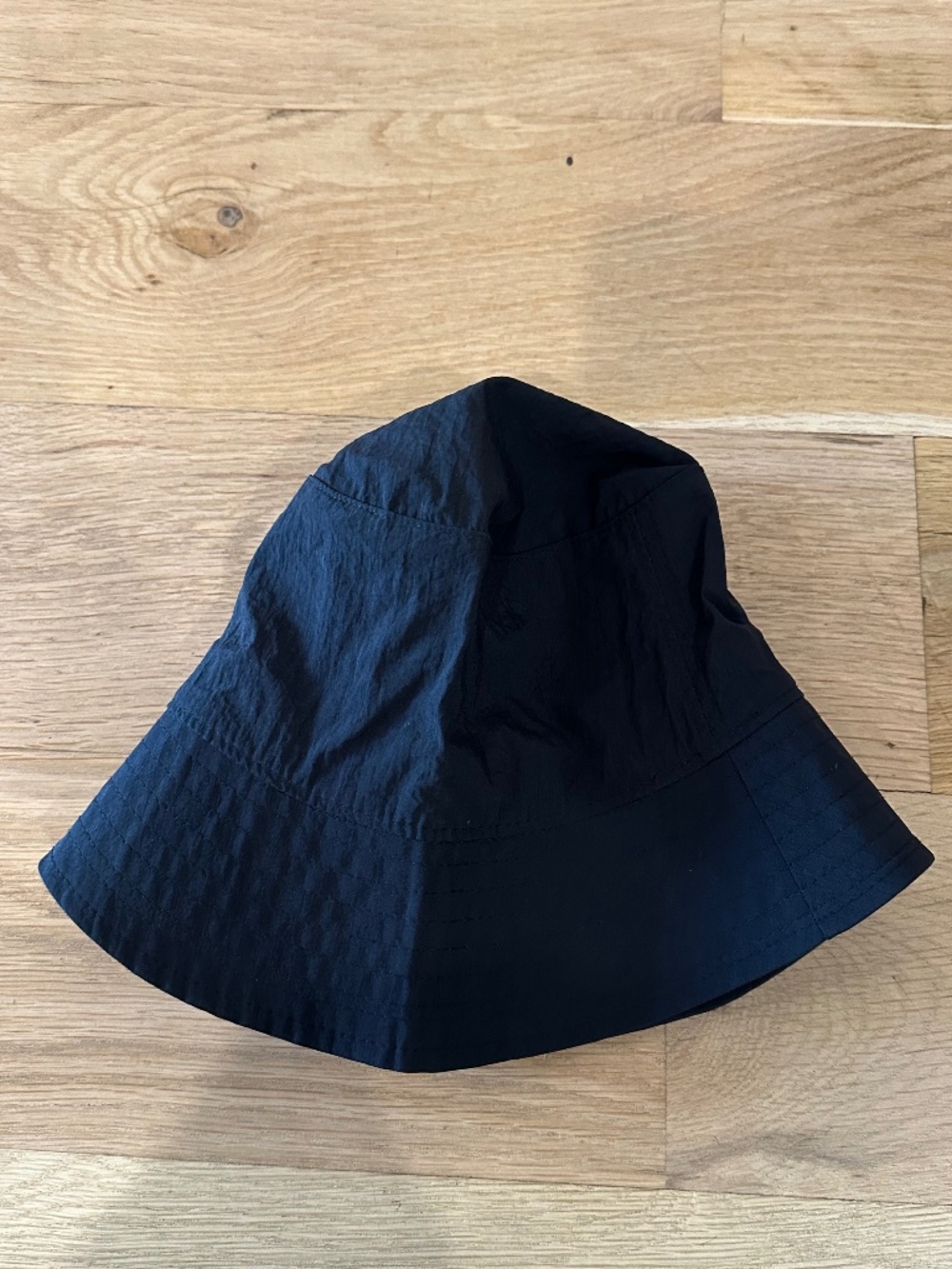 Zara Black Bucket Hat Size M